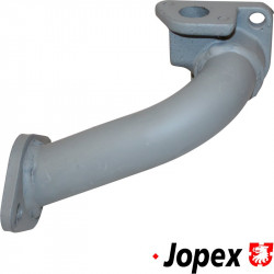 Exhaust pipe, left