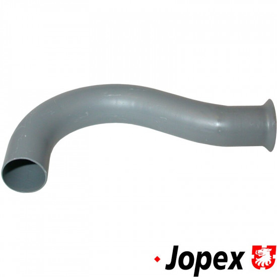 Tail pipe. Made of steel with grey paint