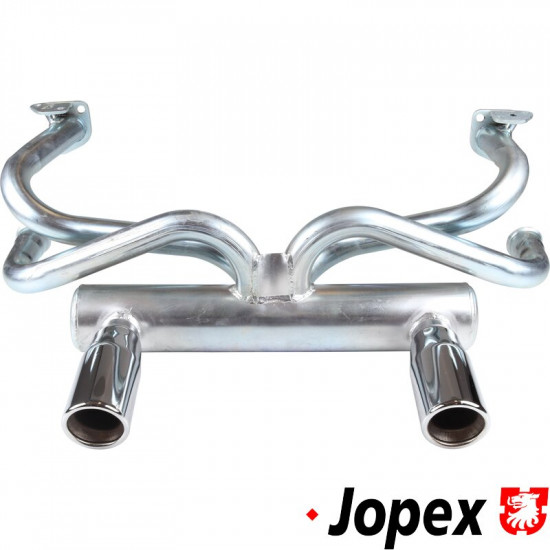 Exhaust, Sport, with chrome tail pipes, economy version