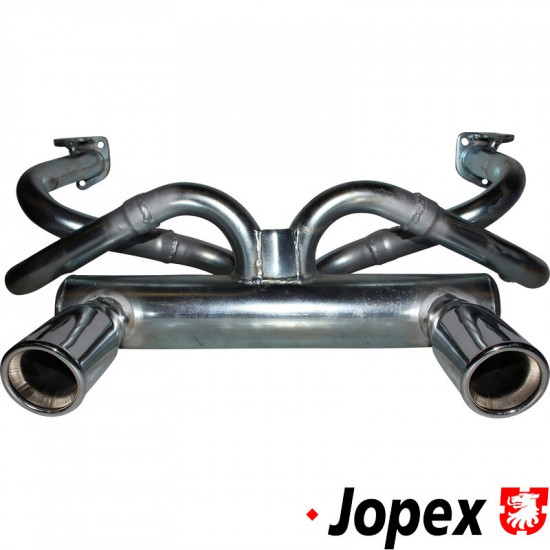 Exhaust, Sport, with chrome tail pipes, economy version