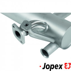 Exhaust, Sport, stainless steel, without preheat