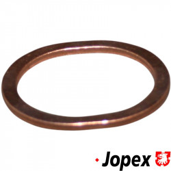Gasket for heat exchanger, left/right