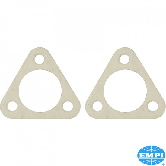 Small 3 bolt flange gasket set, 2 pieces