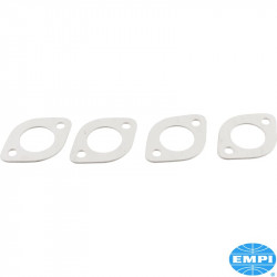 Exhaust port gasket set, inner diameter 1 1/2", 4 pieces