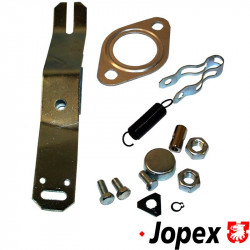 Mounting kit for heat exchanger, universal, left/right