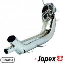 Heat exchanger, chrome, left