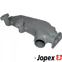 Heat exchanger, USA model, right. Made of steel with grey paint