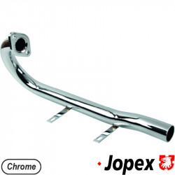 J-tube, chrome, right