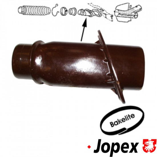 Heater channel connection, bakelite,right