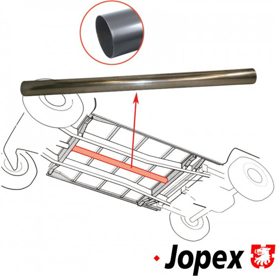 Heater pipe, middle, Ø 89x1.5x1270 mm