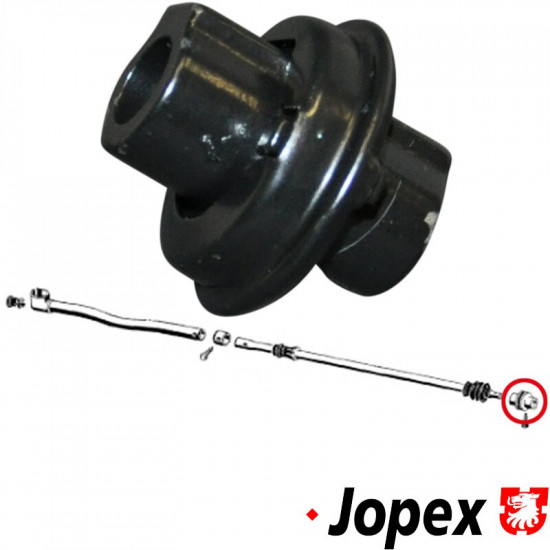 Shift rod coupler, rear