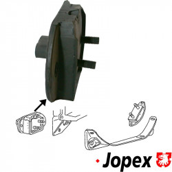 Rubber mount, gearbox, front