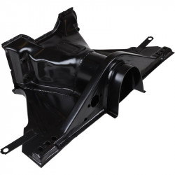 Frame head with central chassis support