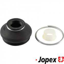 Dust cap kit for ball joint, lower, rubber