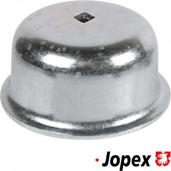 Grease cap for front wheel, left