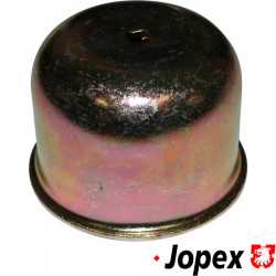 Grease cap for front wheel, left