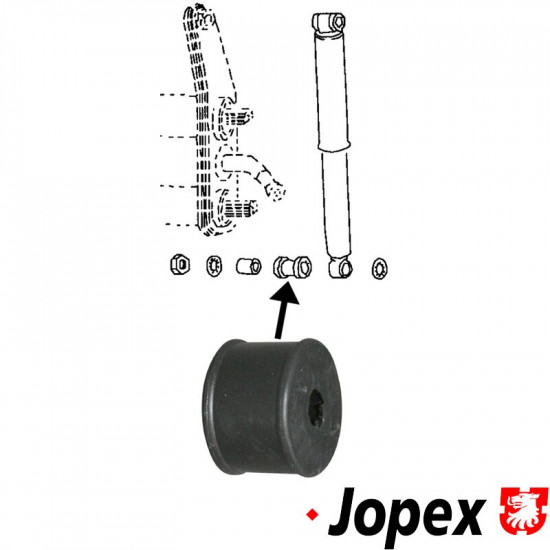 Bushing for shock absorber