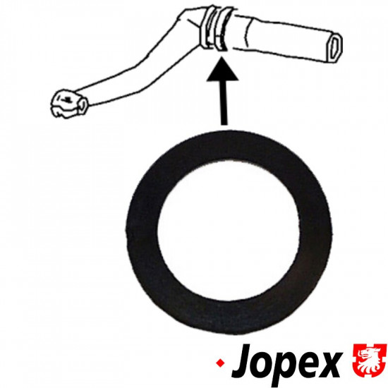 Seal for torsion arm, upper/lower