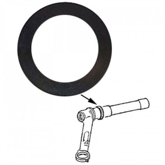 Seal for torsion arm, upper/lower