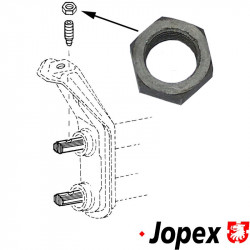 Nut for threaded pin