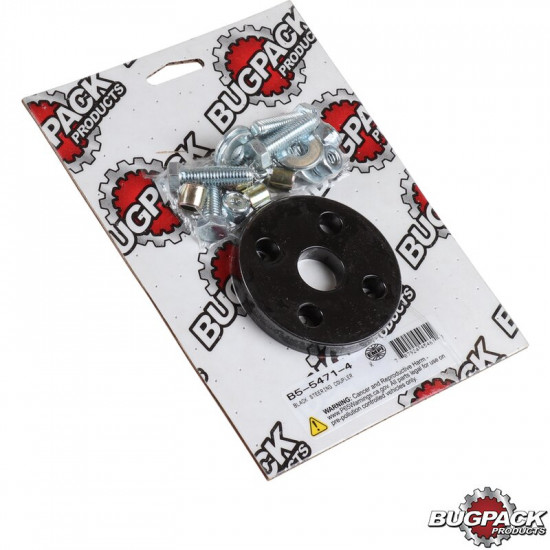 Coupling disc set, steering shaft, black, Bugpack