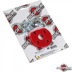 Coupling disc set, steering shaft, red, Bugpack