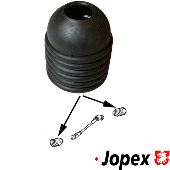 Boot for joint shaft, rubber