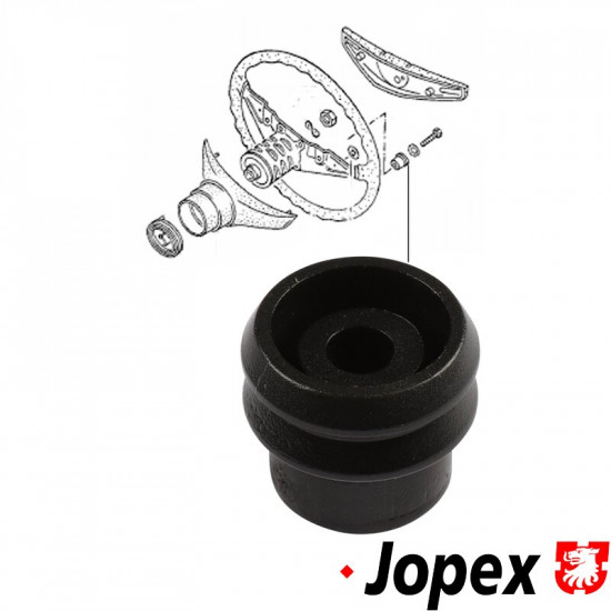 Horn button insulating bush