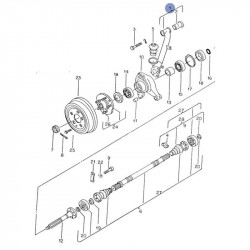 Torsion arm, A-arm, rear, right, new
