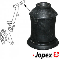 Bushing, rubber, A-arm, rear