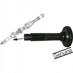 Stub axle, rear, Original