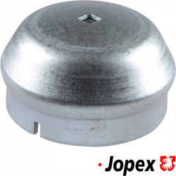 Hub cap, front, left