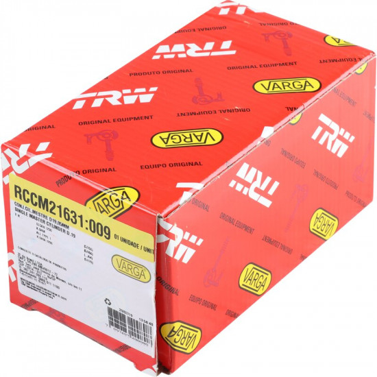 Master brake cylinder, 19.05 mm, TRW/VARGA