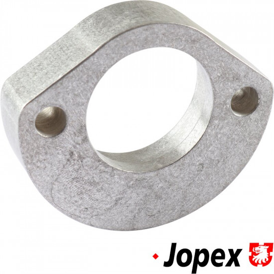 Spacer for conversion to dual circuit master brake cylinder