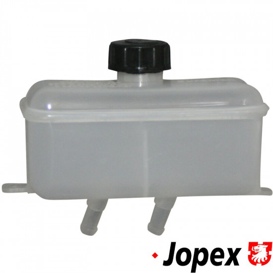 Brake fluid tank with cap
