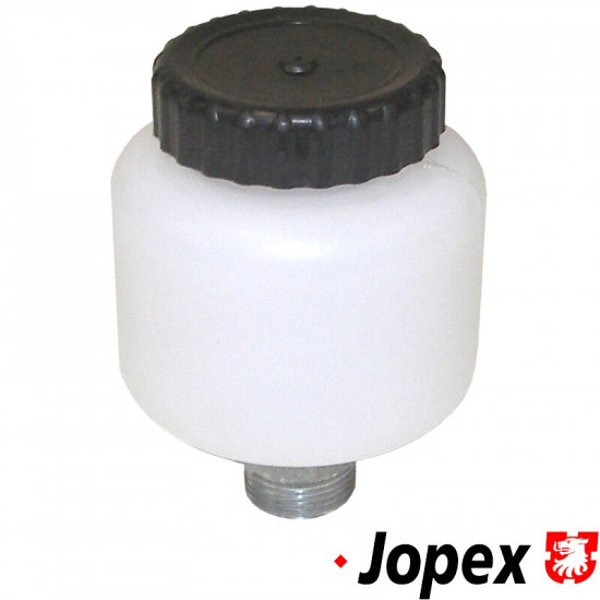Brake fluid tank with cap
