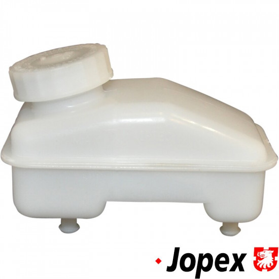 Brake fluid tank with cap