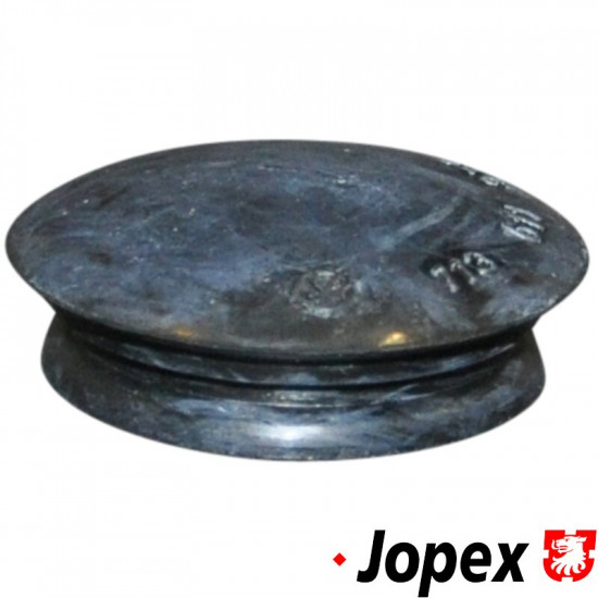 Cap for brake fluid tank, black