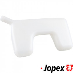 Brake fluid tank, lower. For models without brake servo