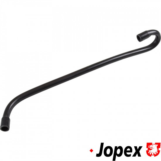 Connecting line from brake fluid tank to master brake cylinder