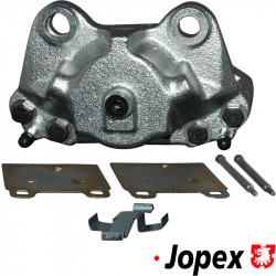 Brake caliper without brake pads, front, left, new