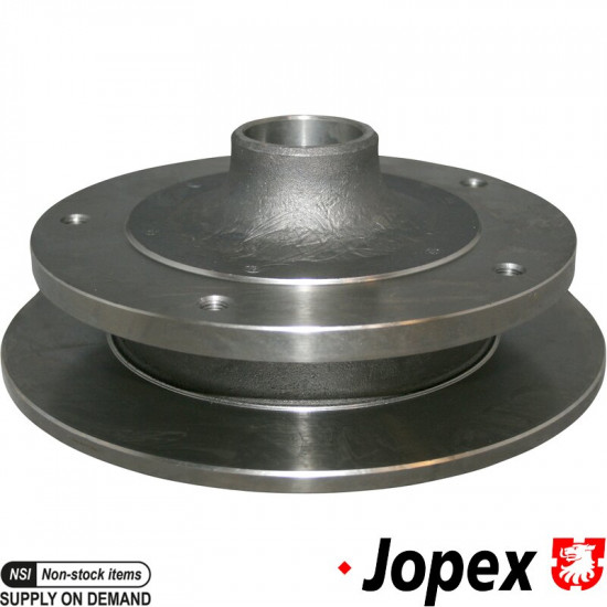 Brake disc, front, 5x205 mm