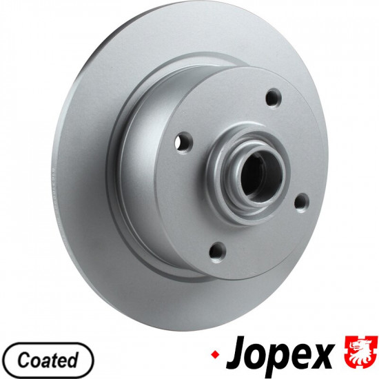 Brake disc, front, 278x9.5 mm, coated