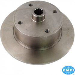 Brake disc with hub, rear, 4x130, I.R.S., long spline