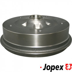 Brake drum with 5 holes, front