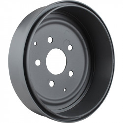 Brake drum 252x64 mm with 5 holes, rear