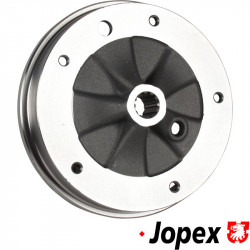 Brake drum 230x43.5 mm with 5 holes, rear