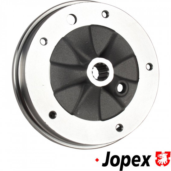 Brake drum 230x43.5 mm with 5 holes, rear