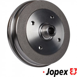 Brake drum 230x50 mm with 4 holes, rear, CLASSIC