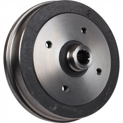 Brake drum 230x50 mm with 4 holes, rear